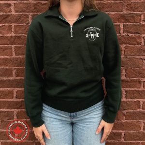 Youth 1/4 Zip Sweatshirt - MADE IN CANADA